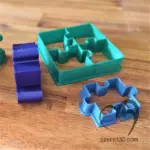 Puzzle alakú sütikiszúró - Többféle típus