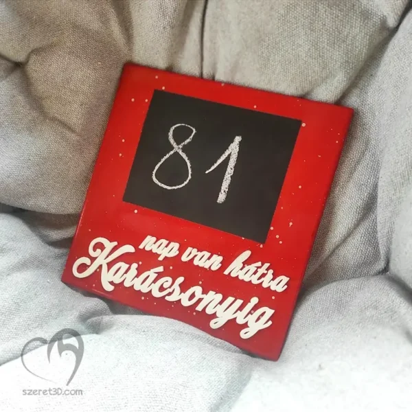 Karácsonyi visszaszámláló 4. - krétával írható - Image 5