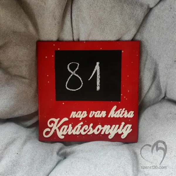 Karácsonyi visszaszámláló 4. - krétával írható - Image 4