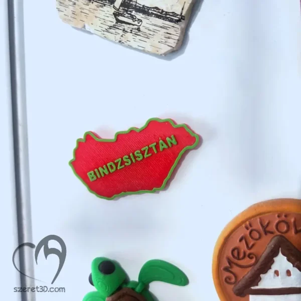 Bindzsisztán hűtőmágnes/kulcstartó/kitűző - Image 3