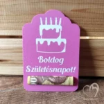 Születésnapi pénzátadó - lapos